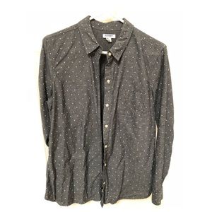 Old Navy Polka Dot Button Up Shirt